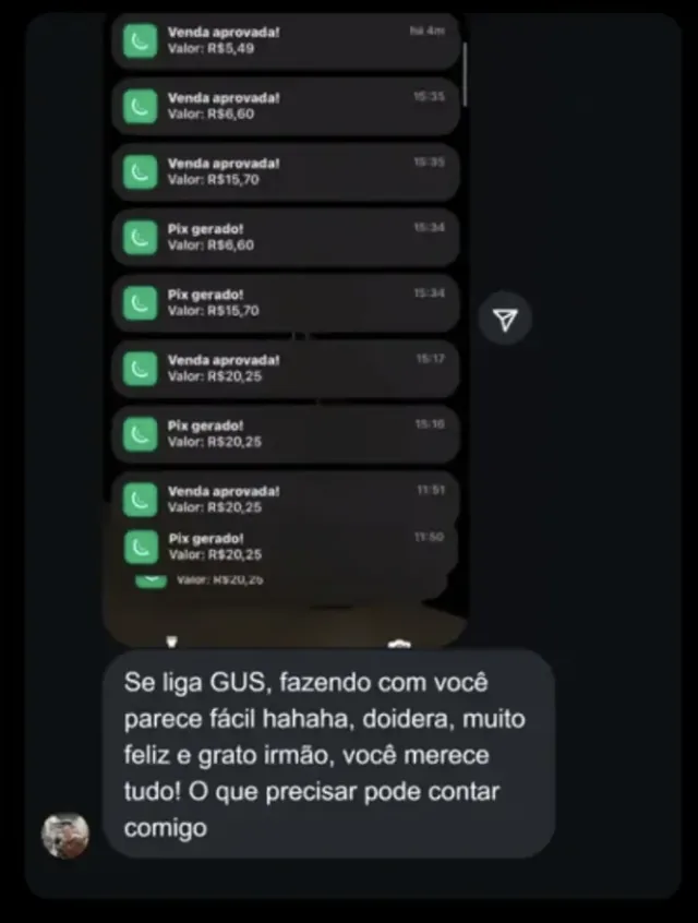 Com você tudo parece fácil, Gus!